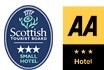 Scottish Tourist Board 3 Star Small Hotel and AA 3 Star Hotel