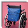 wheelchair bag carry blue/pink
